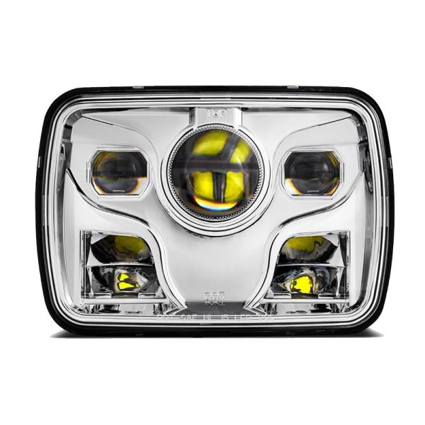 5x7 DOT Cherokee Xj Led Far Motoru Farları