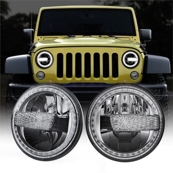 7inch LED Far için 07-17 Jeep Wrangler Wrangler Sınırsız Motosiklet DOT E-işareti Kanıtlanmış Farlar