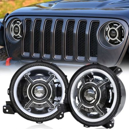 Çin Morsun Jeep Wrangler JL Için Yeni 9 Farlar