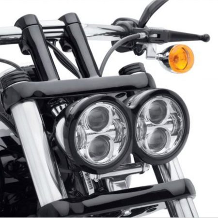 Morsun 5 inç Çift Far Motosiklet Yüksek Düşük Işın Yuvarlak Led Farlar Projektör için